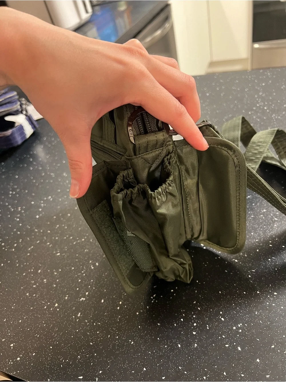 lug Olive Green Crossbody Sling Bag